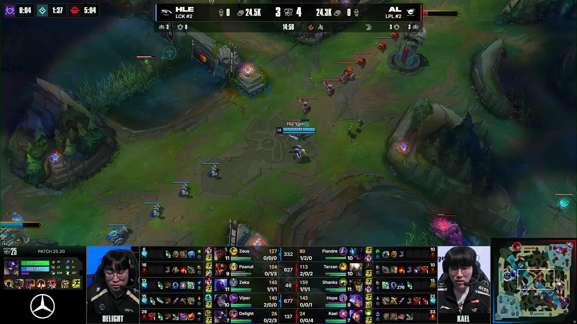 如果你不看，那就👍！ Kanavi + 兄弟主宰了忍者村的屠杀， Top Esports 在第一场比赛中血洗了 Invictus Gaming